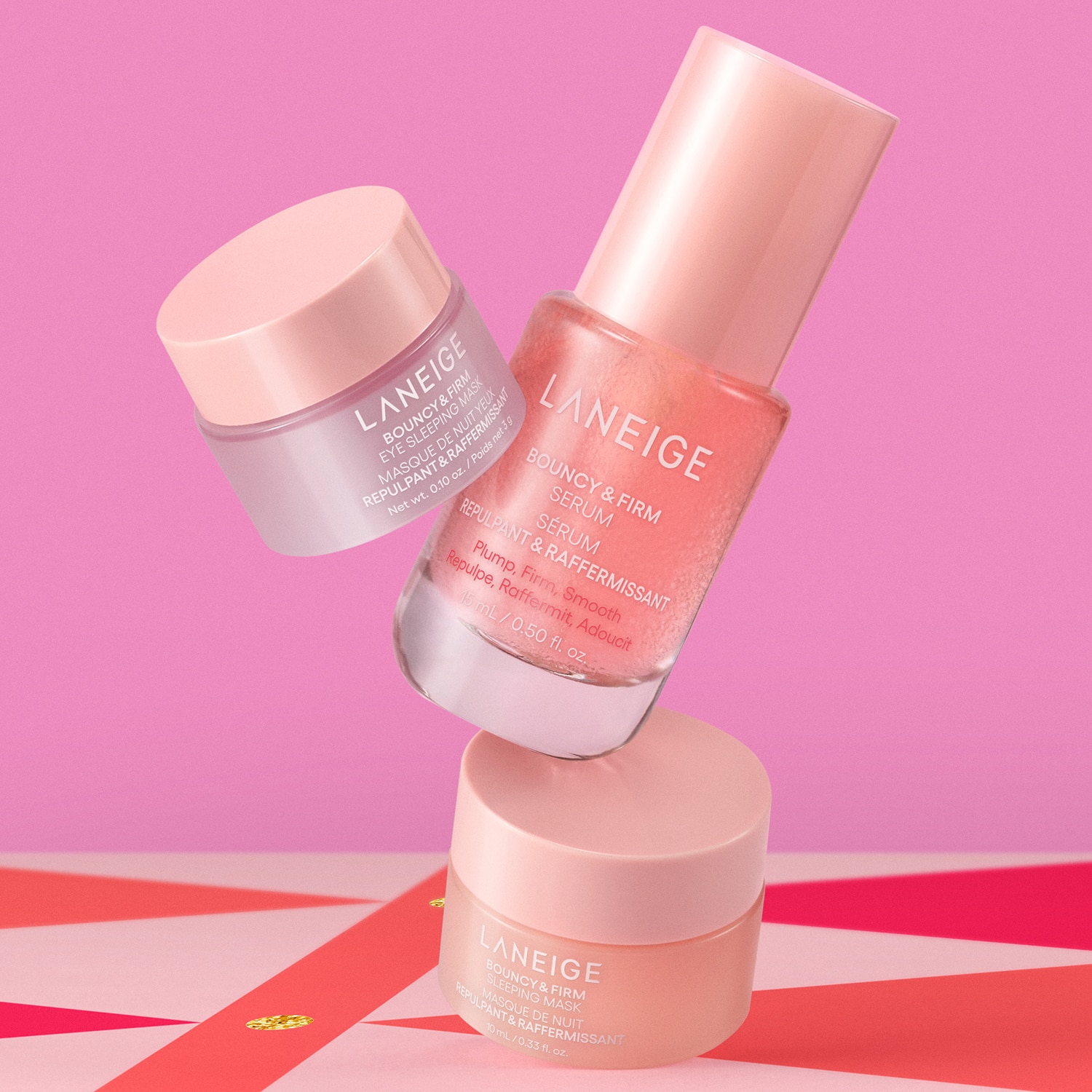 BOUNCY & FIRM MINI SKIN TREATS (SET PARA UNA PIEL LUMINOSA Y TERSA)